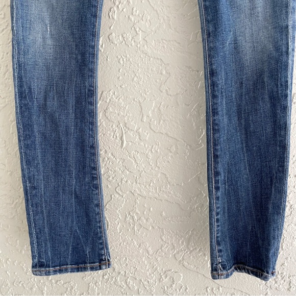 Citizens of Humanity racer low rise slash skinny jeans stretch 25 - Picture 6 of 13